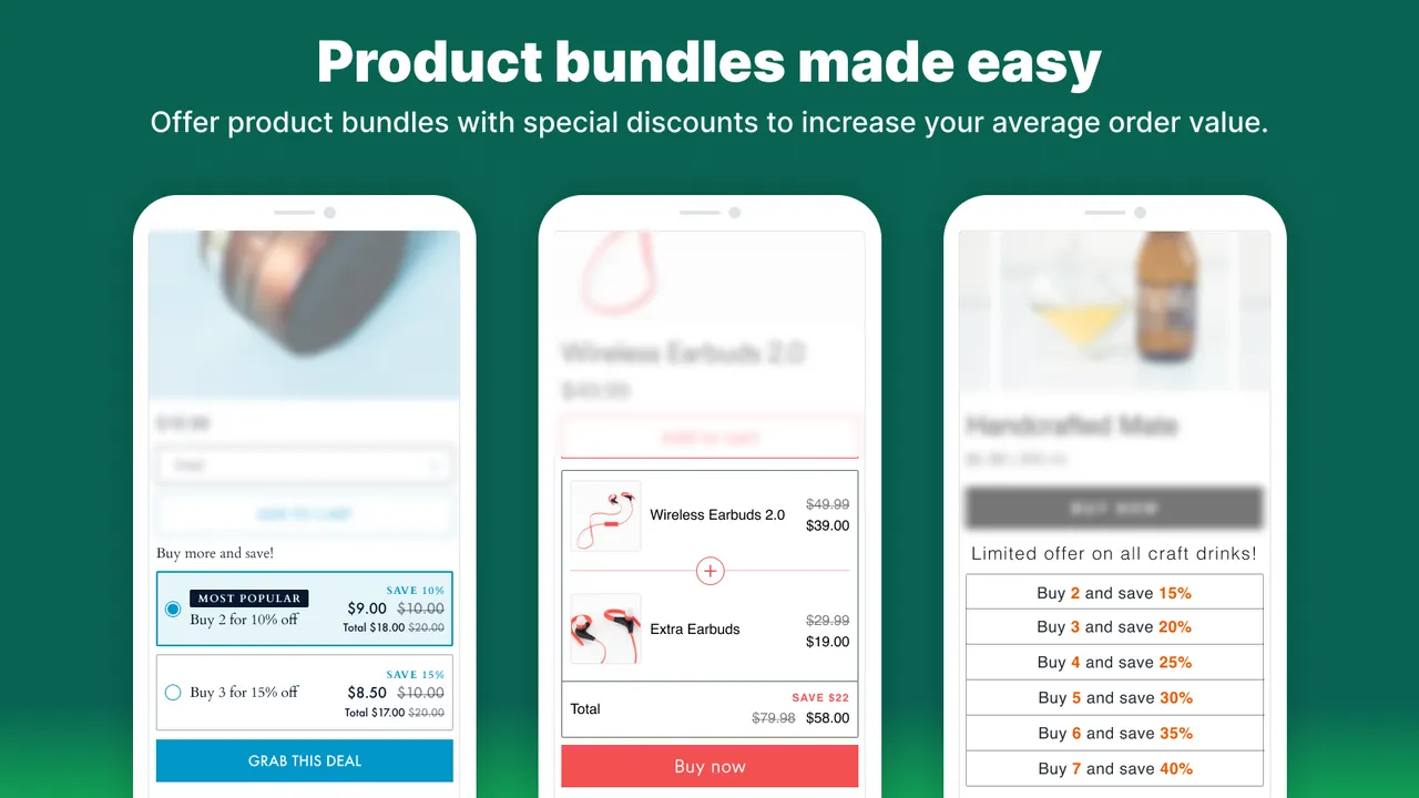 Bundle Discounts